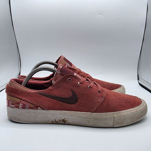 Nike SB Zoom Stefan Janoski Mens Size 10 Red Skateboarding Sneaker CI2231-600 - Picture 12 of 13